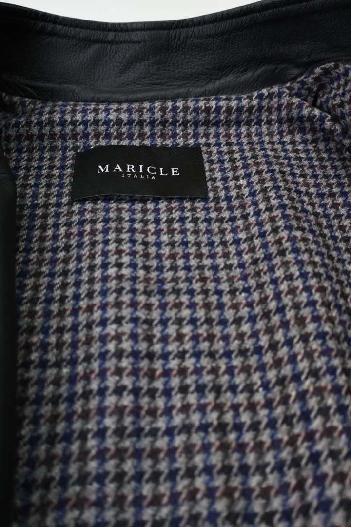 Bomber Uomo in Vera Pelle Nappa di Agnello – KB180