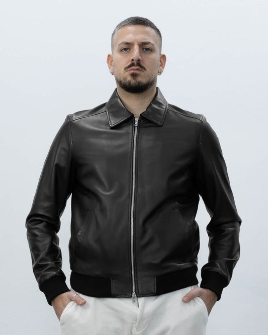Bomber Uomo in Vera Pelle – B107P