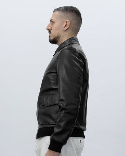 Bomber Uomo in Vera Pelle – B110F