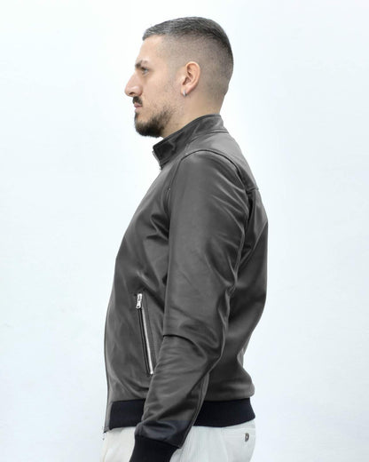 Bomber Uomo in vera pelle - B79K