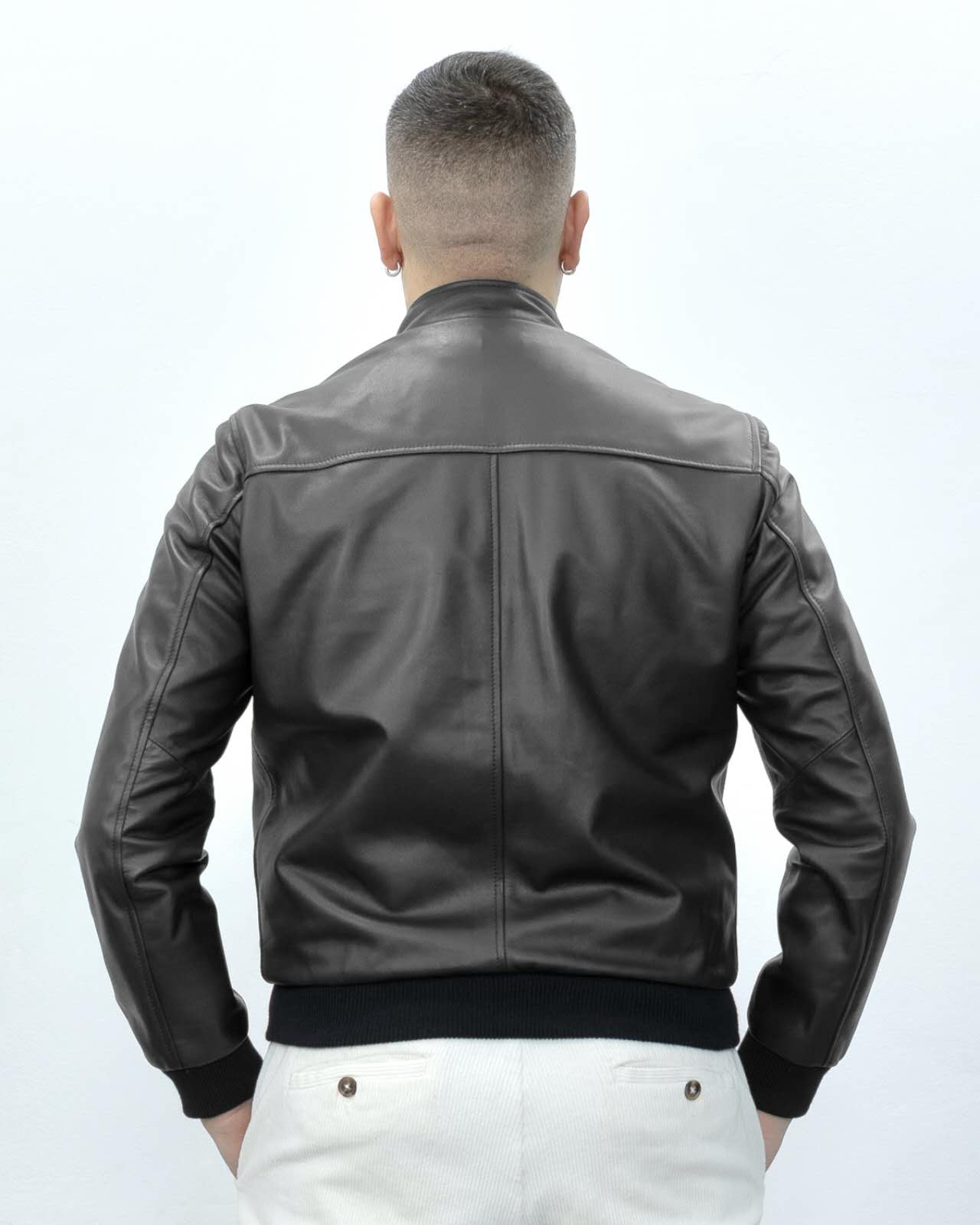 Bomber Uomo in vera pelle - B79K