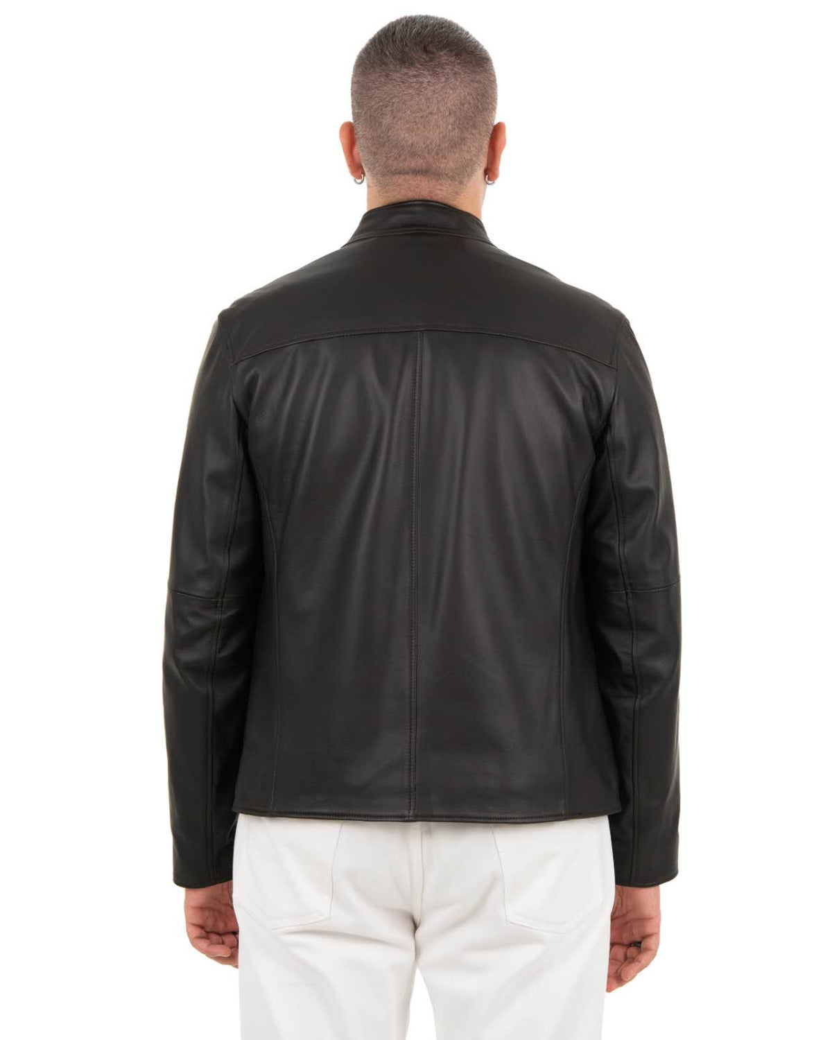 Giacca Uomo in Vera Pelle Nappa di Agnello --G1086W