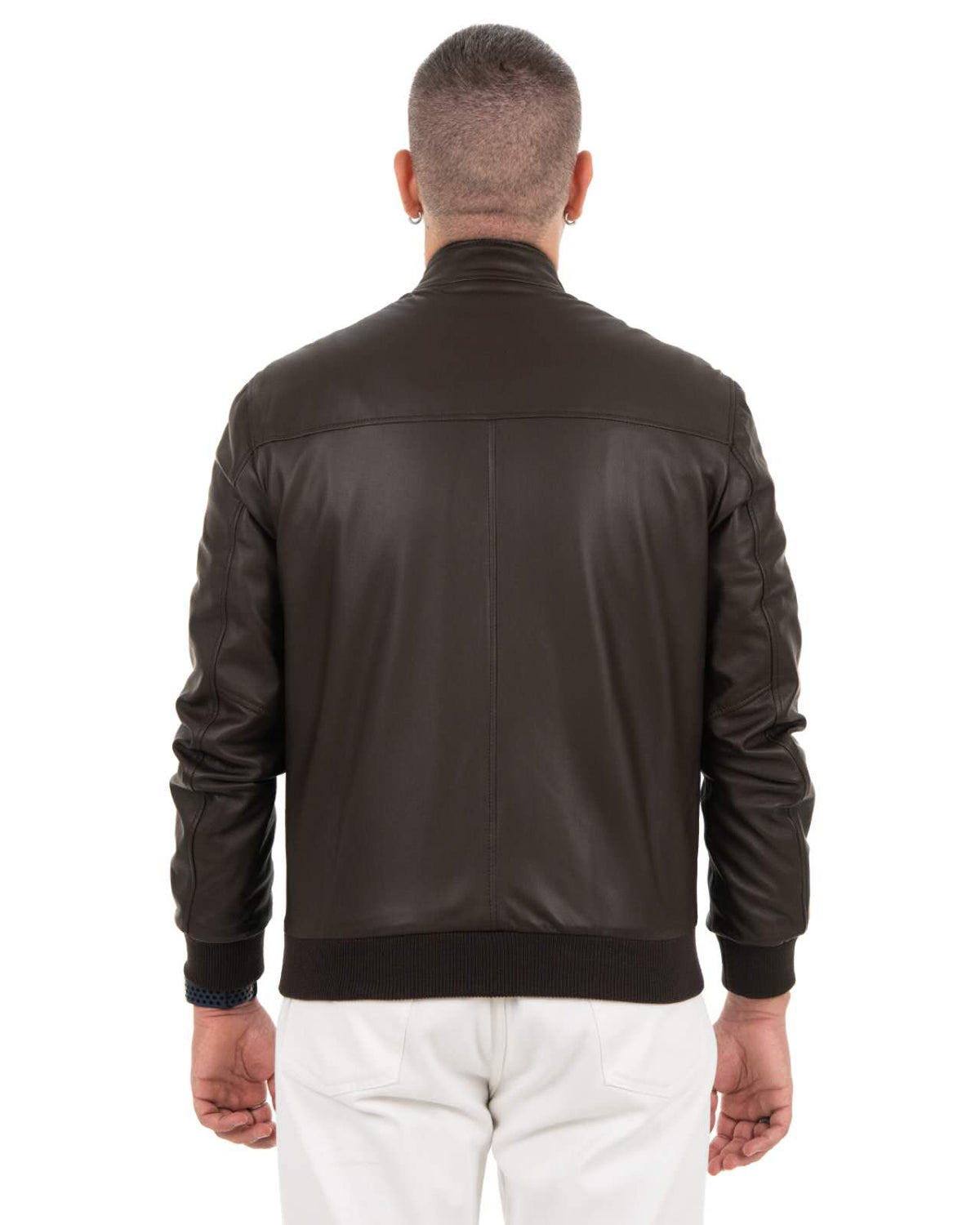 Bomber Uomo in Vera Pelle Nappa KB165