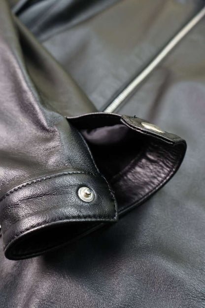 Giacca Biker in Vera Pelle Napaa  G1082W