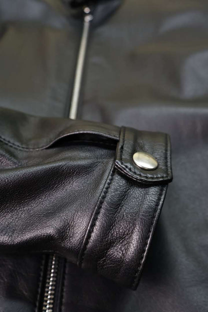 Giacca Biker in Vera Pelle Napaa  G1082W