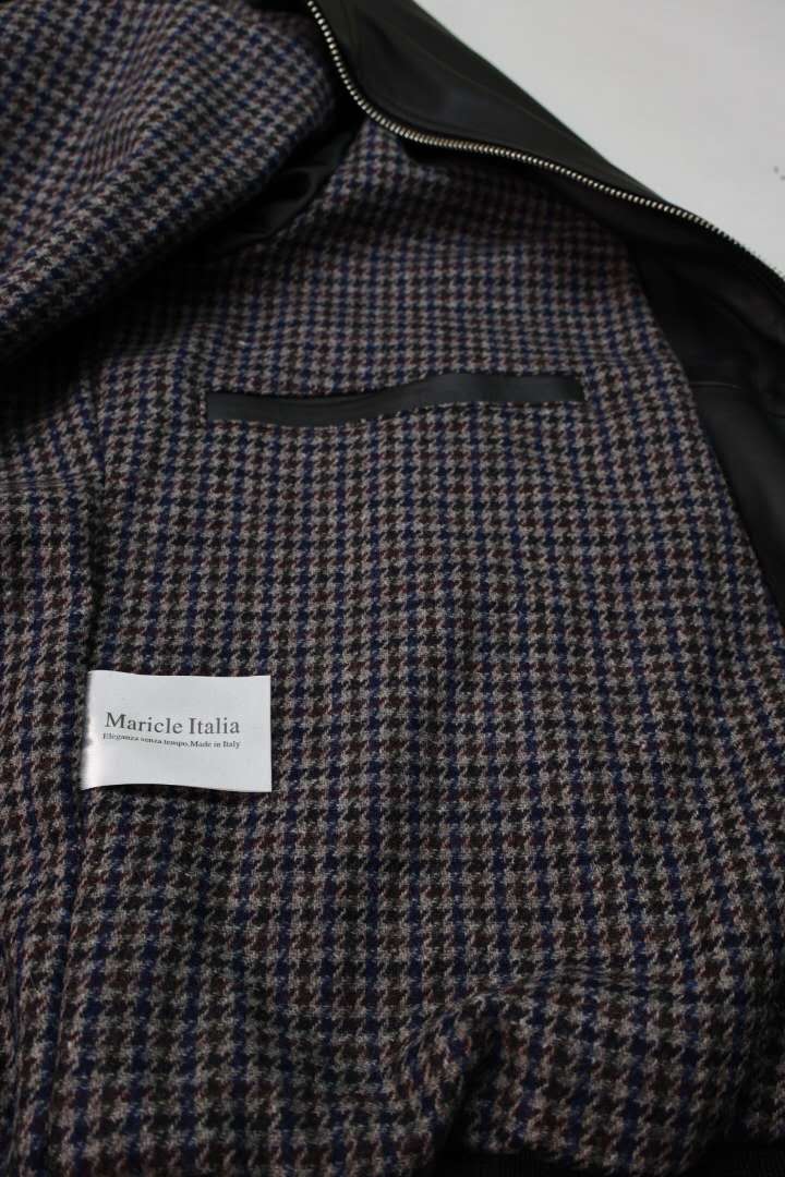 Giacca Bomber Uomo in Vera Pelle Nappa KB175