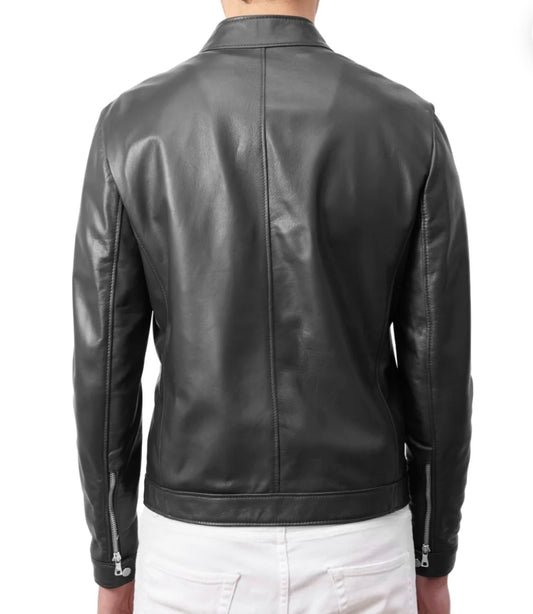 giacca pelle Nappa Neno ROM-L01